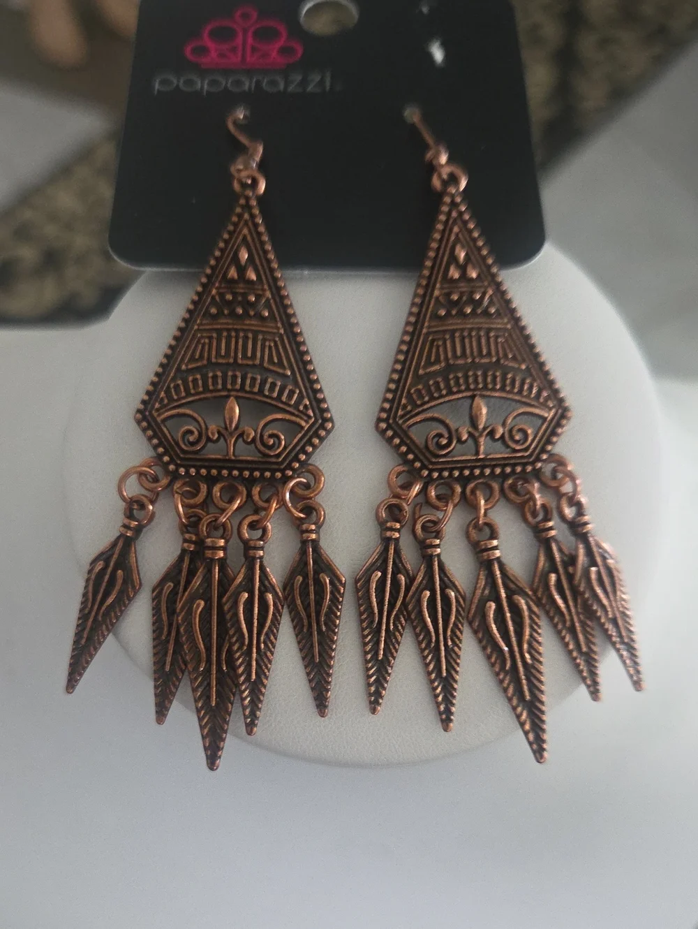 Paparazzi Me Oh Myan Copper Earring NWT